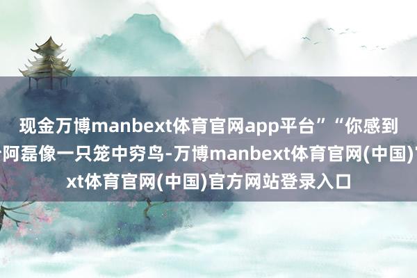 现金万博manbext体育官网app平台”“你感到落寞吗？”我合计阿磊像一只笼中穷鸟-万博manbext体育官网(中国)官方网站登录入口